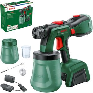 Bosch Farbsprühsystem 0603208201 AdvancedSpray 18V-500, 18V, mit Akku & Zubehör, Fördermenge 500ml/min