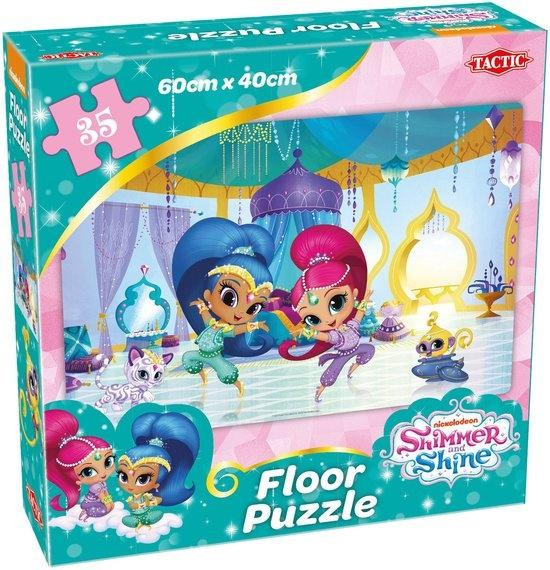 Tactic Shimmer & Shine Vloerpuzzel - 35 stukjes - 60 x 40 cm