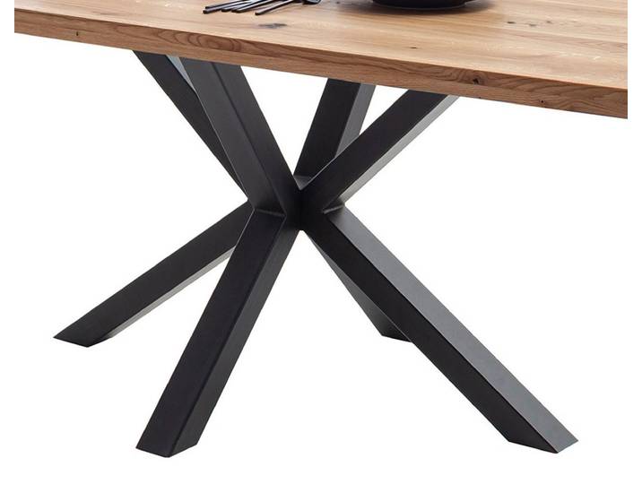 freiraum Tischgestell Deba, Spider-Form, in Metall schwarz - 60x72x80cm (BxHxT)