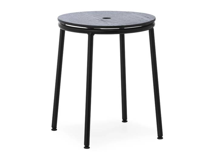 Normann Copenhagen Circa Hocker 45 cm Schwarze Eiche