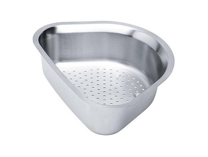 FRANKE Einbauspüle Spülenzubehör Abtropfbecken, Edelstahl, 331x262x97mm