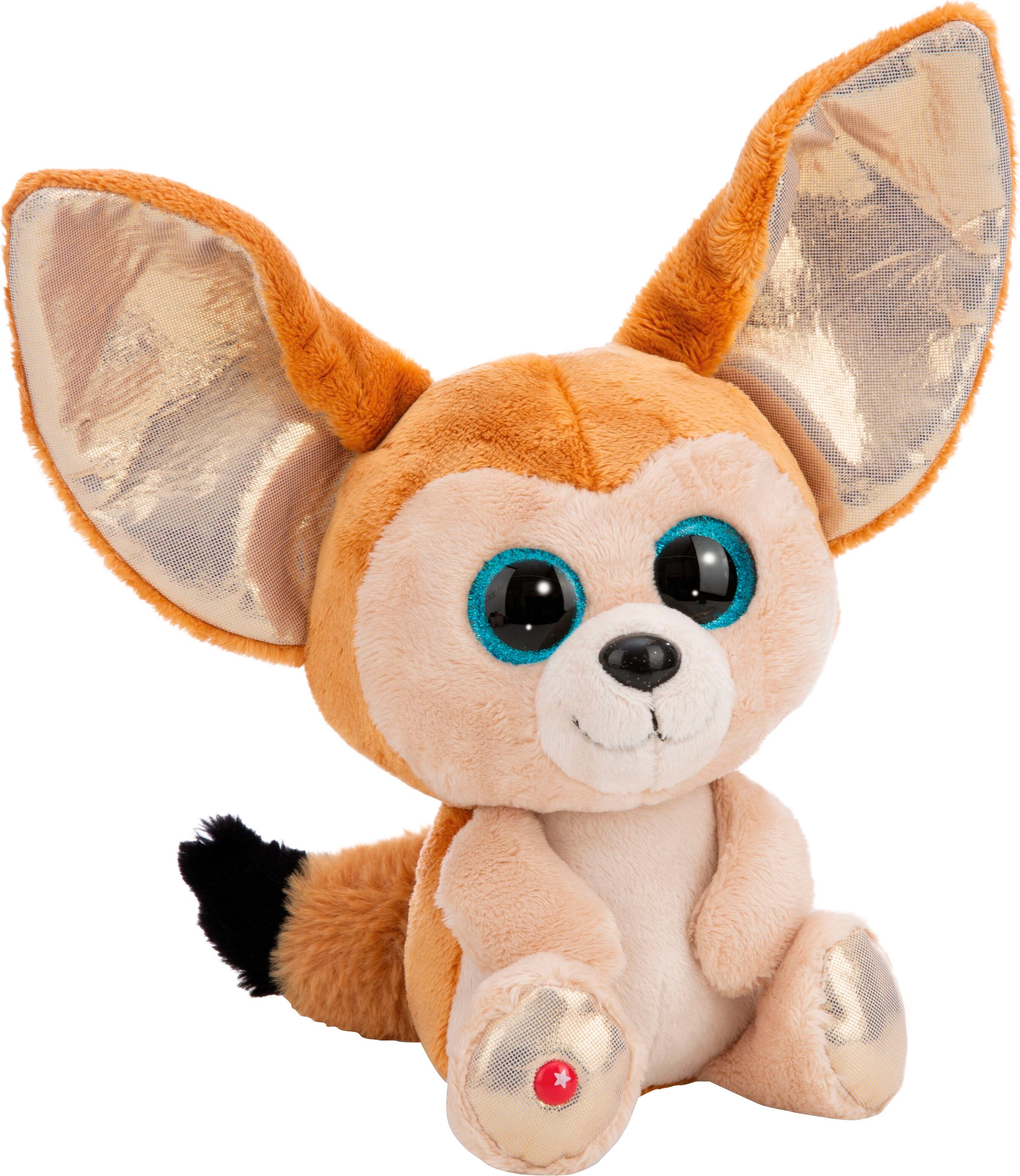 Kuscheltier NICI "Glubschis, Wüstenfuchs Fenfen 25 cm schlenkernd", braun, Plüschfiguren, KinderB:15cm H:25cm L:12cm, Polyester, Kuscheltier, B:15cm H:25cm L:12cm