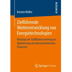 Zielführende Weiterentwicklung von Energietechnologien, Fachbücher von Karsten Müller