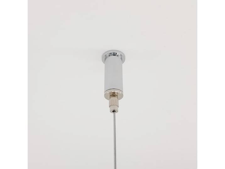 Suspension en métal blanc led 4000k