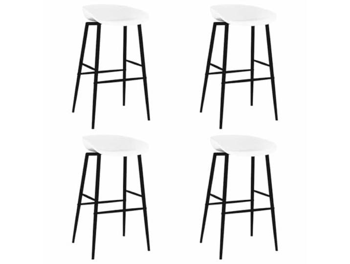 vidaXL Barstoelen 4 st wit