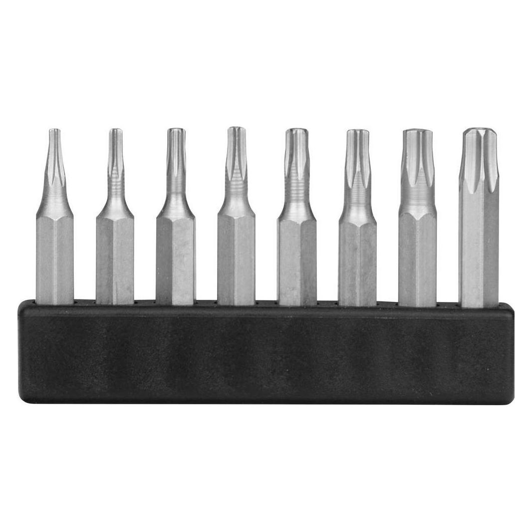 Donau Mini-Bit-Sortiment T-Profil Mit Loch 8-tlg. (MBS68)