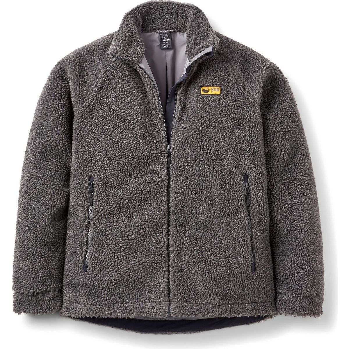Rab Original Pile Jacket grit (GRT) XXL QFH-03-GRT-XXL