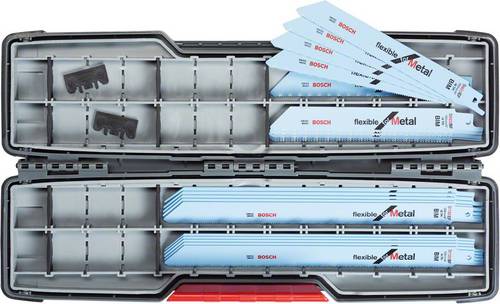 Bosch Accessories 2607010995 Säbelsägeblatt-Set Topseller in Tough Box, 20-teilig, für Hubsäge 1 Set