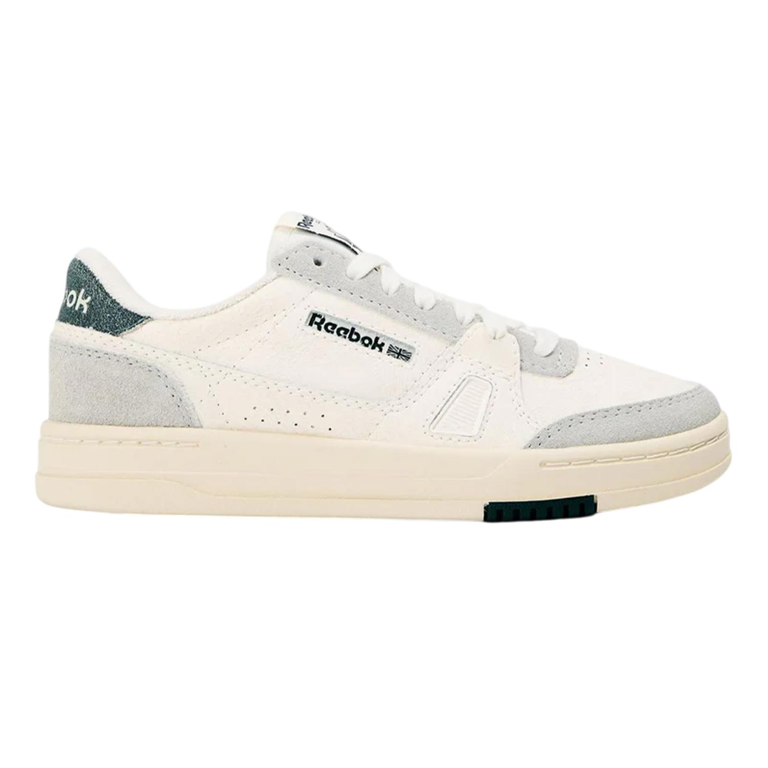 Reebok Lage leren sportschoenen voor kinderen (Krijt/Grijs)
