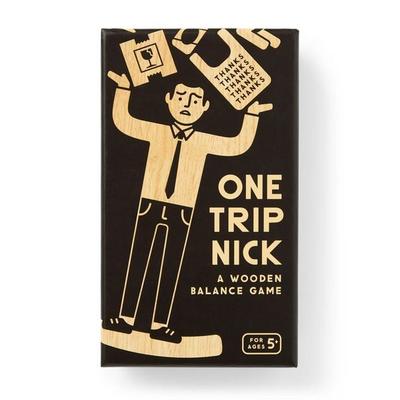 One Trip Nick Wooden Balance Game, von Brass Brass Monkey, Abrams & Chronicle, 978-0-7353-8578-8