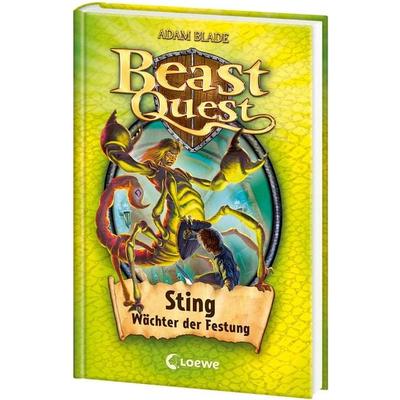 Sting Wächter der Festung / Beast Quest Band 18, Gebundene Ausgabe von Adam Blade, Loewe