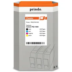 Prindo, Druckerpatrone, kompatibel mit Canon PGI-1500