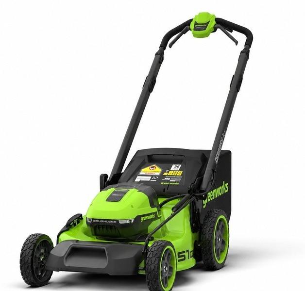 Akku-Rasenmäher mit Radantrieb Greenworks LM5102S 2×24V