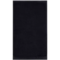 s.Oliver Duschtuch 70 x 140 cm Baumwolle Schwarz