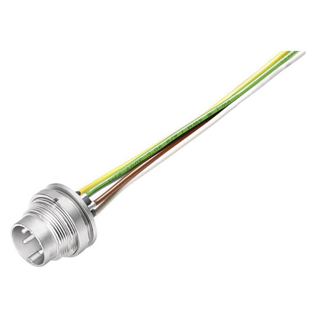 Schubiger Binder 09 0473 782 08 Miniatur-Rundsteckverbinder Flanschstecker Gesamtpolzahl: (09 0473 782 08)