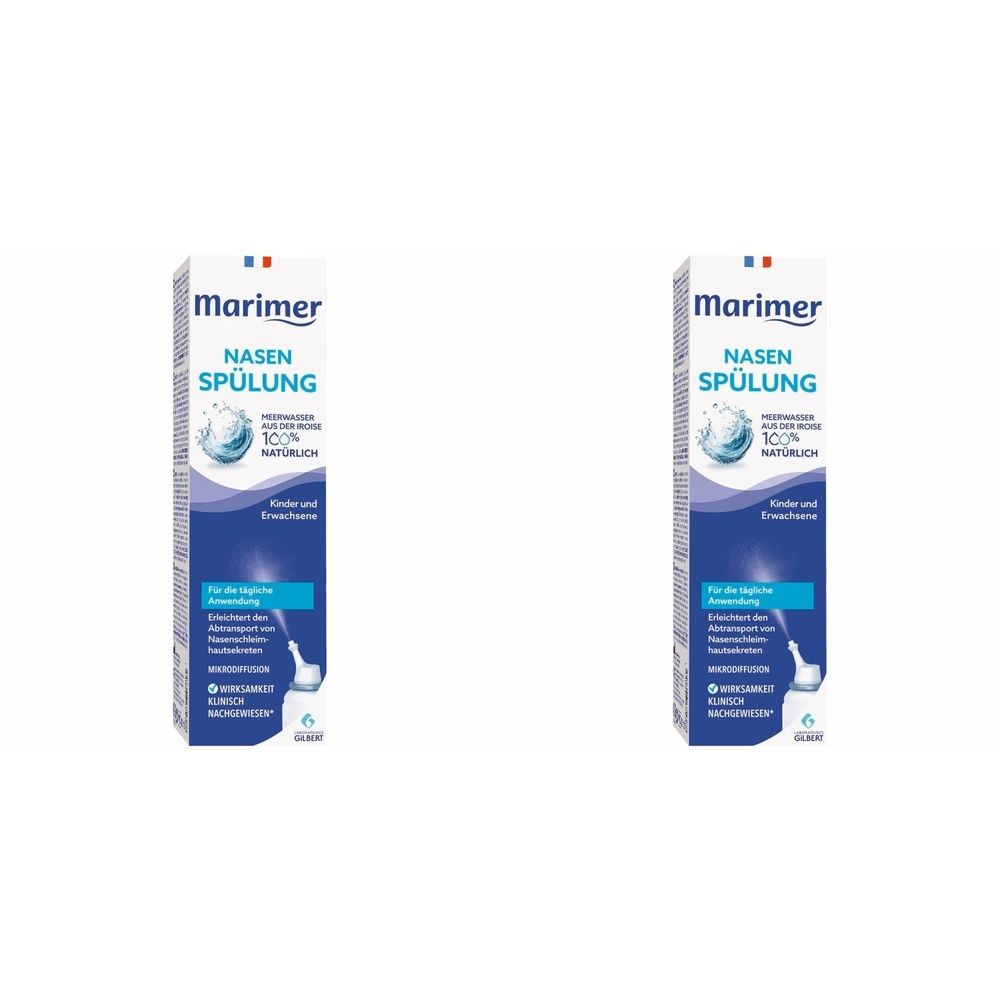 Marimer Meerwasser Nasenspray isotonisch 2x 2x100 ml