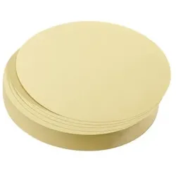 Franken Moderationskarten Kreise Ø 14 cm, 500 Stück gelb