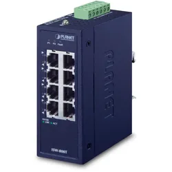 PLANET ISW-800T Netzwerk-Switch Unmanaged L2 Fast Ethernet (10/100) Blau