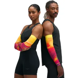 Hoka Unisex Race Day Arm Sleeve TR PRT gelb
