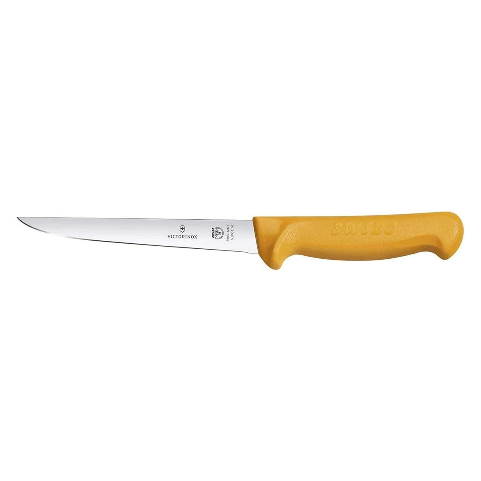 Victorinox V-5.84 01.14 Swibo Ausbeinmesser, gelb, 14 cm, Schwarz (14 cm) (V-5.84 01.14)