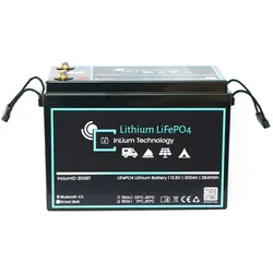 InLium LiFePO4 12V 300Ah Lithiumakku