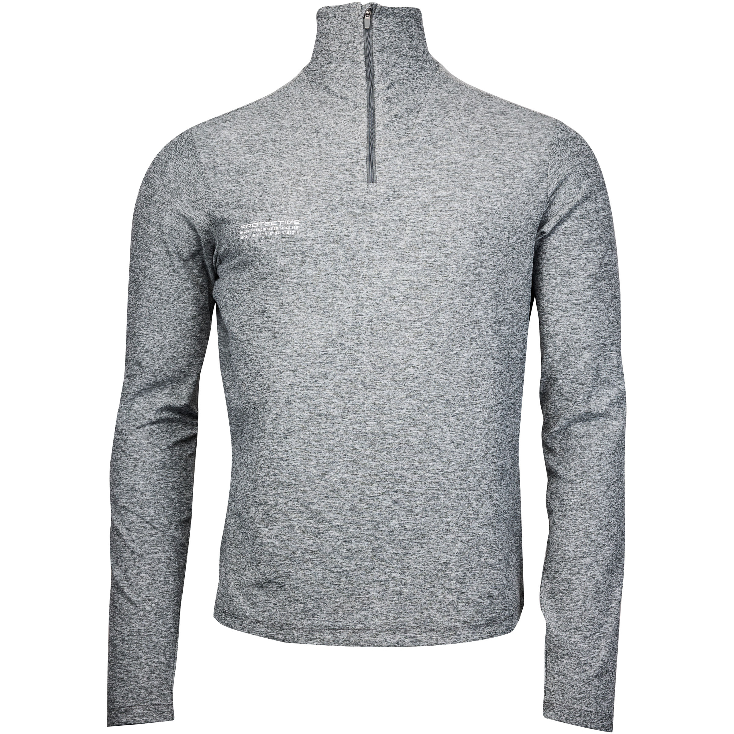 Protective Flash Fury Herren Laufshirts grau Größe XXL Laufen | Gravel Elastisch