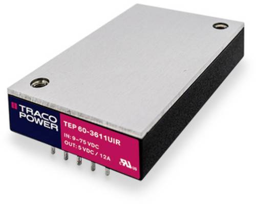 TracoPower TEP 60-3615UIR DC/DC-Wandler, Print 2.5A 60W Anzahl Ausgänge: 1 x Inhalt 1St.