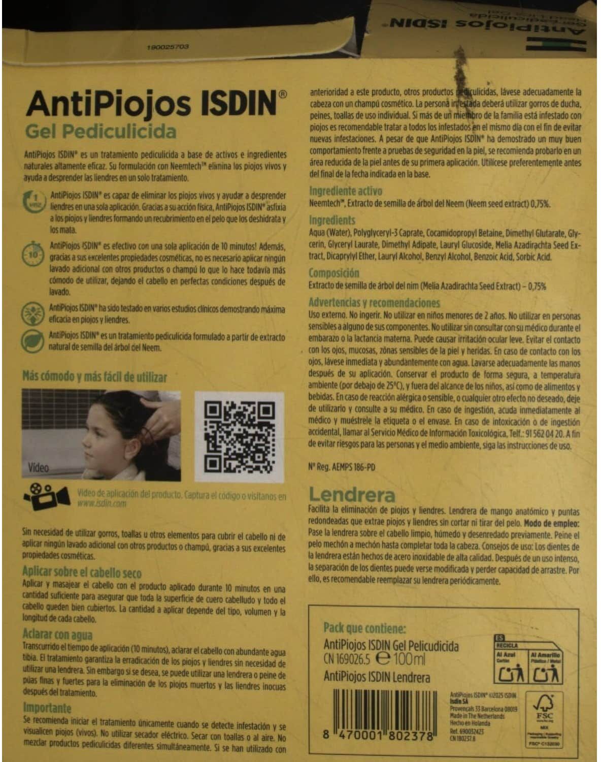 ISDIN Pack Elimina y Protege Antipiojos