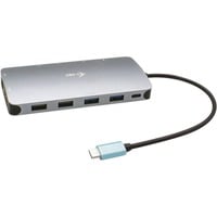 USB-C Metal Nano, Dockingstation grau, HDMI, DisplayPort, USB-C