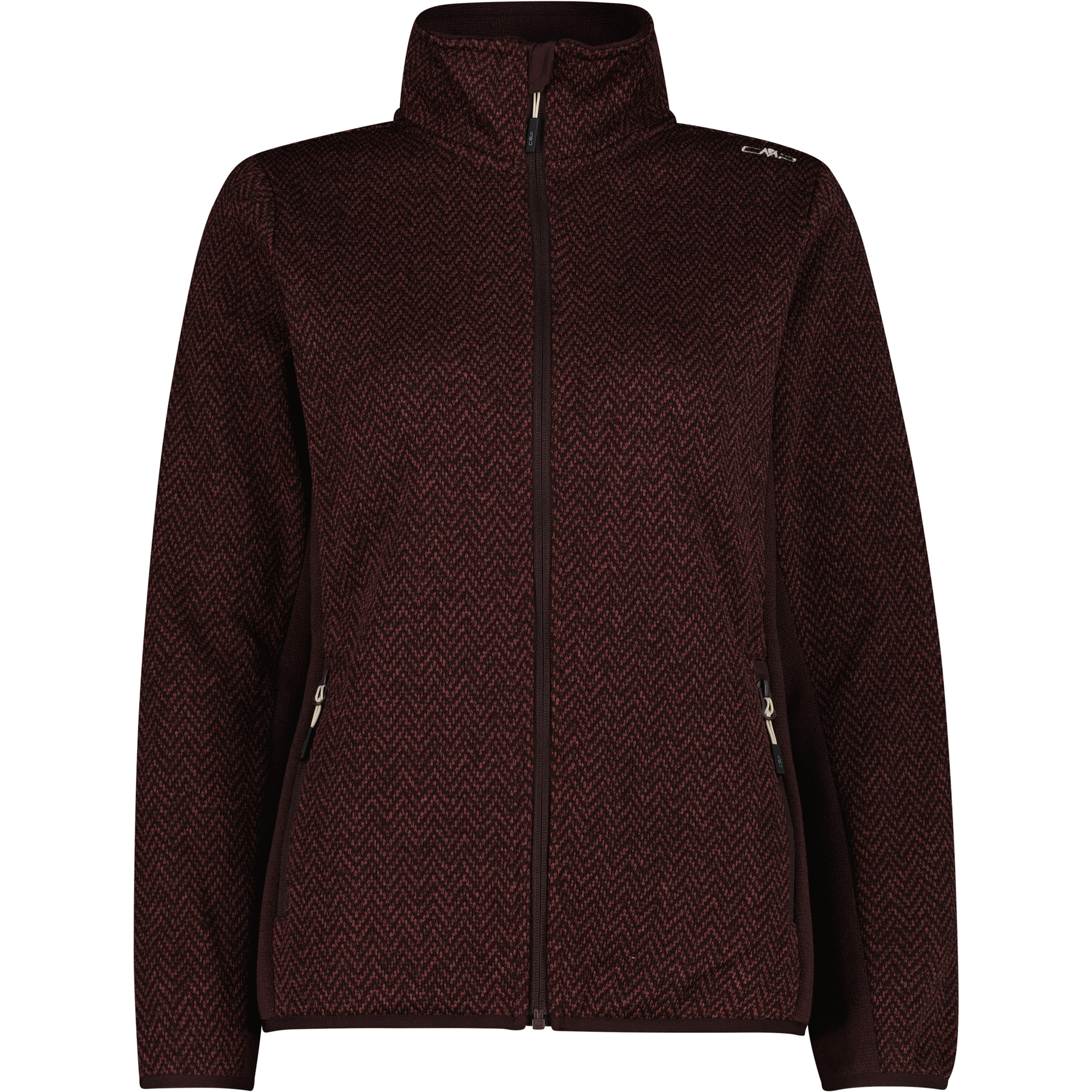 CMP Damen Fleecejacke rot Größe S Trekking Schnell trocknend