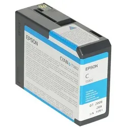 Epson Original T5802 Druckerpatrone cyan 80ml (C13T580200)