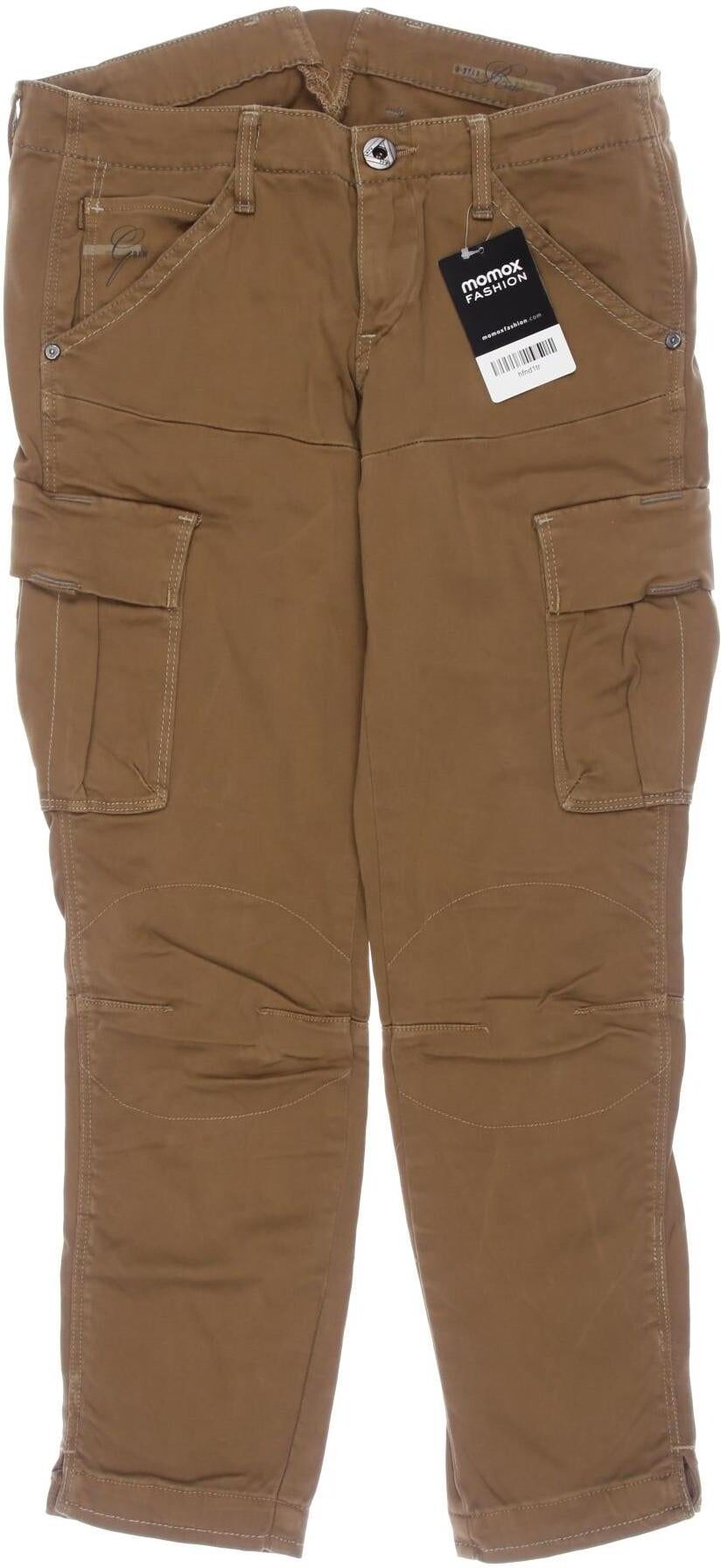G Star RAW Damen Jeans, Braun, Gr. W26, Seide / Baumwolle - Second Hand