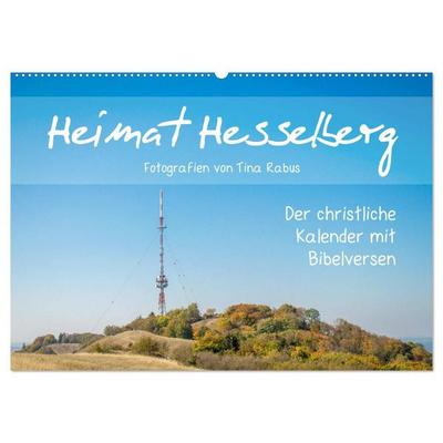 Heimat Hesselberg (Wandkalender 2027 DIN A2 quer), CALVENDO Monatskalender