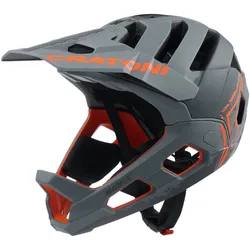 Cratoni Madroc Fullface Fahrradhelm - Enduro & Downhill - anthracite-orange matt