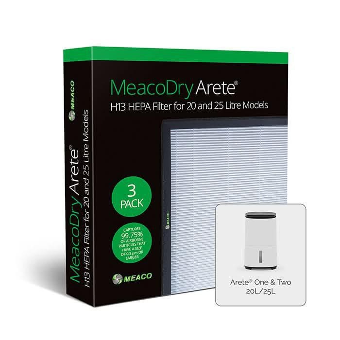 Meaco Dry Arete® 20L und 25L H13 HEPA-Filter MeacoDryArete20L/25LHepaFilterEU
