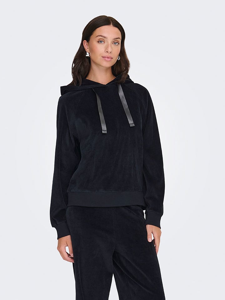 JDY Hoodie "Vida" in Schwarz - XL