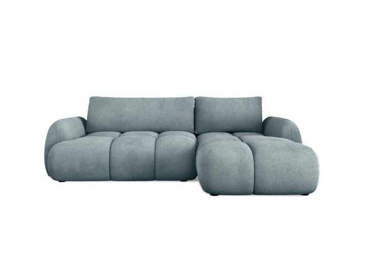 Ecksofa Wendy 273 x 183 cm grün-grau