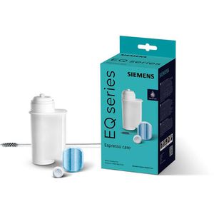 Siemens Kaffeevollautomaten-Reinigungsset TZ80004A, EQ.series, enthält Filter, Entkalker, Reinigungstabletten & Bürste