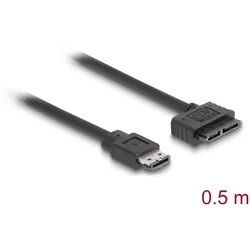 Delock Kabel eSATAp > Slimline SATA13 Pin 0,5 m