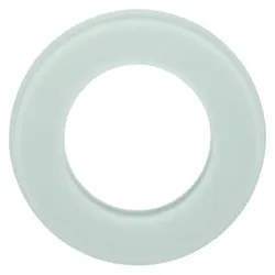 Hager, Zubehör Schalterprogramm, Glasrahmen 1fach Serie WTD7180GWG Glas polarweiss