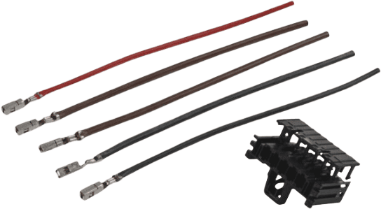 METZGER 2322008 Cable Repair Set, interior heating fan, (eng. preheat sys.)