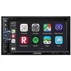 Alpine, Autoradio, Advanced Autoradio Navi-Station INE-W611DC DAB+, 2-DIN "Camper-Version" (Android Auto, Apple Carplay)