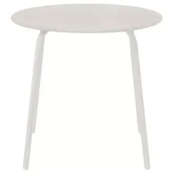 blomus Loungetisch Yua Ø 80 cm Stahl Beige