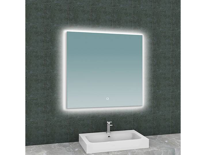 Wiesbaden Soul LED Badkamerspiegel 80x80cm - Dimbaar met Verwarming