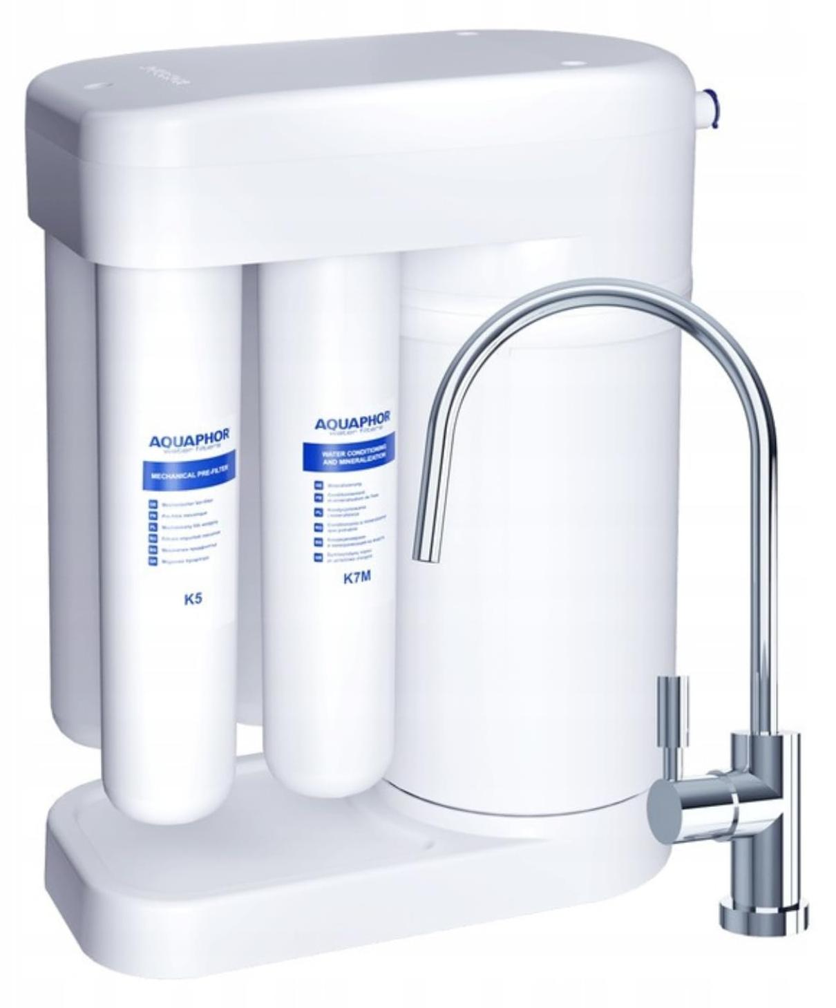 Wasserfilter mit Umkehrosmose - 5-Liter-Tank - Kapazität: 190 Liter pro Tag