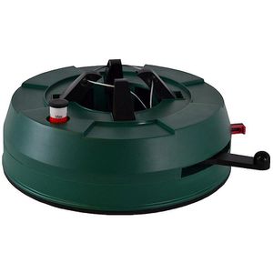 Star-Max Weihnachtsbaumständer F180, Quick Fix, grün, bis 1,8 m Baumhöhe, aus Kunststoff, mit 1,6L Wassertank