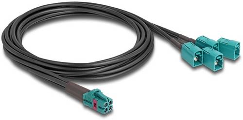 Delock WLAN-Antennen Anschlusskabel [1x Fakra-Buchse - 1x Fakra-Buchse] 1m