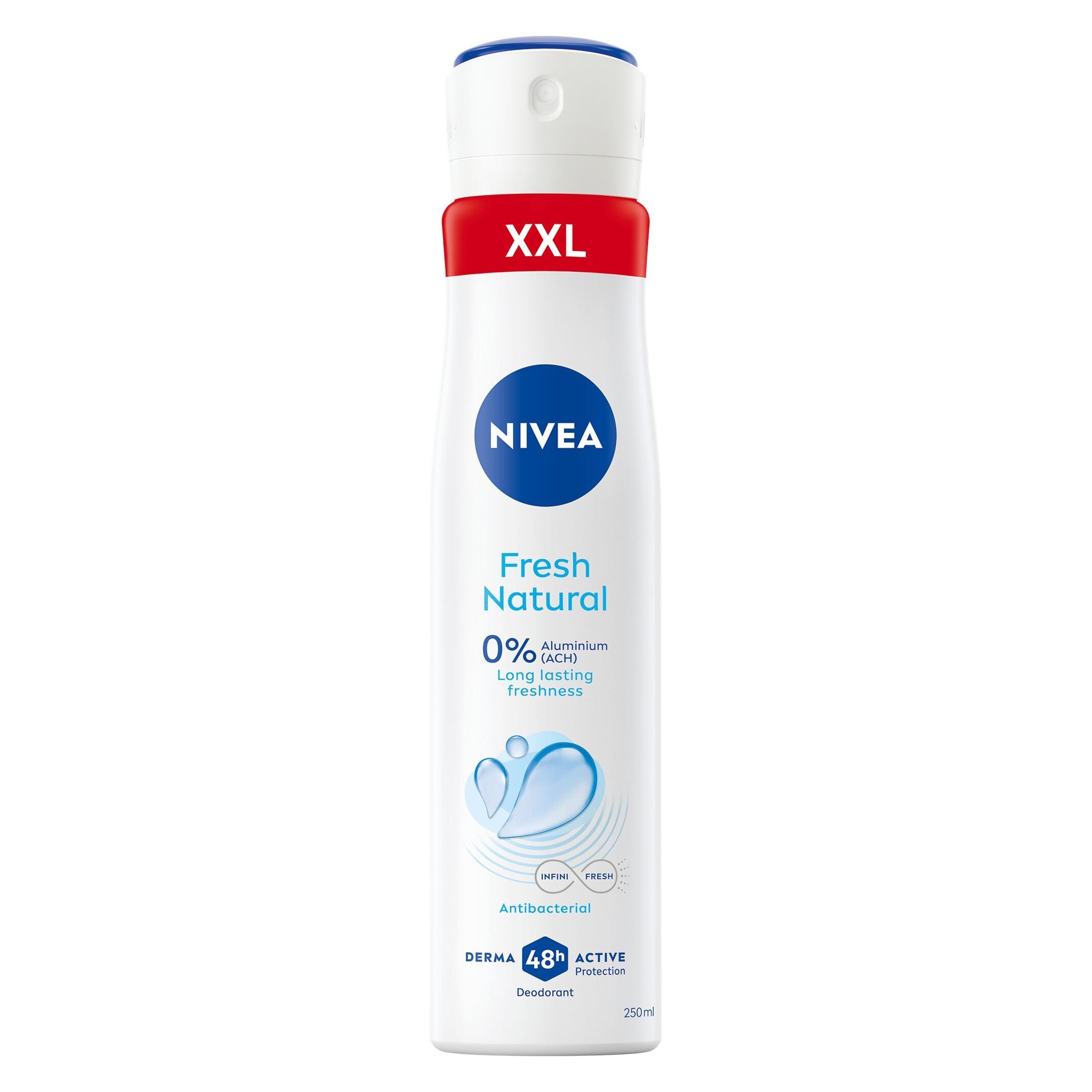 Nivea DEO 250ml Spray damski FRESH NATURAL (Spray, 250 ml) (5900017089409)