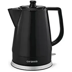 Orava VK-3813 schwarz / Wasserkocher / 1500W / 1,5l, Wasserkocher, Schwarz