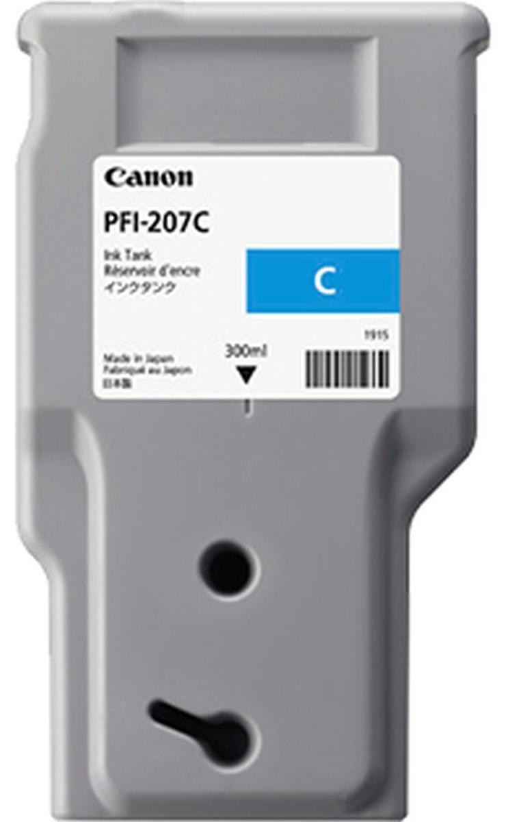 Canon PFI-207 C Tinte Cyan Inktcartridge 8790B001